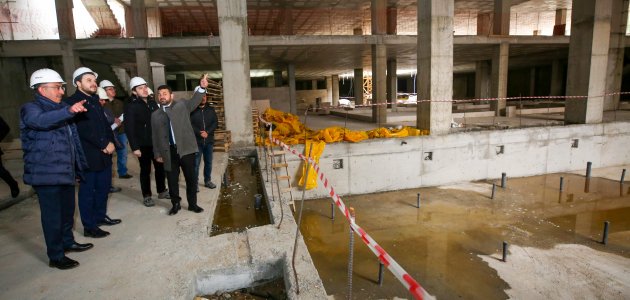 Meram’da sosyal tesis inşaatı hızla devam ediyor