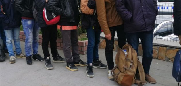Kırklareli’nde 46 kaçak göçmen yakalandı