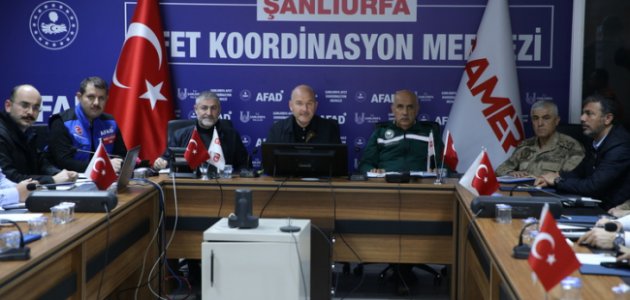 Bakan Soylu sel felaketi sonrasında açıklamalarda bulundu
