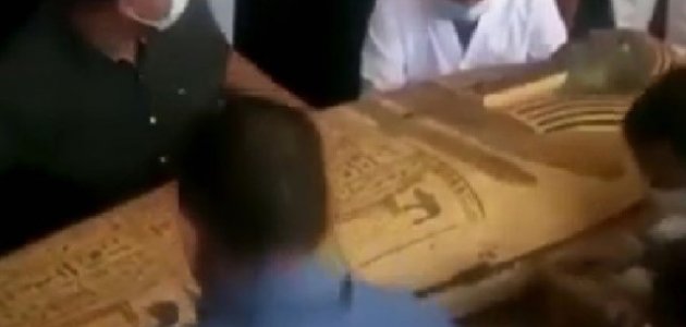 2500 yıllık tabutun kapağı açıldı! 