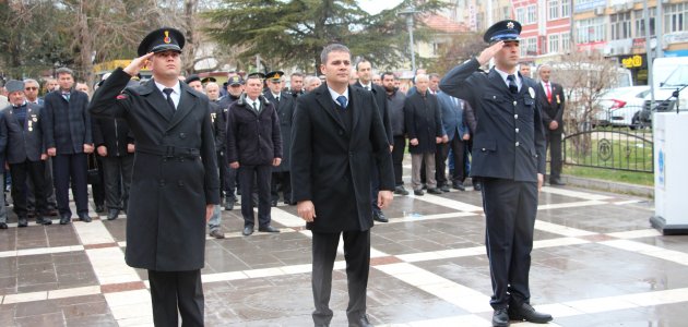 Beyşehir’de Çanakkale Zaferi’nin 108. yıl dönümü töreni düzenlendi