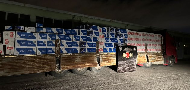 Konya’da kaçakçılık operasyonu