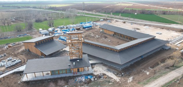 Çatalhöyük Tanıtım ve Karşılama Merkezi sona yaklaştı