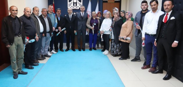 Konya Adliyesinde şehit yakını ve gazi personelin katılımıyla anma programı düzenlendi