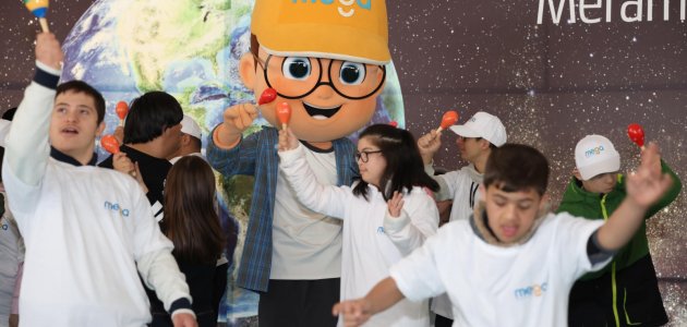 Down Sendormlu çocuklar Meram’da doyasıya eğlendi