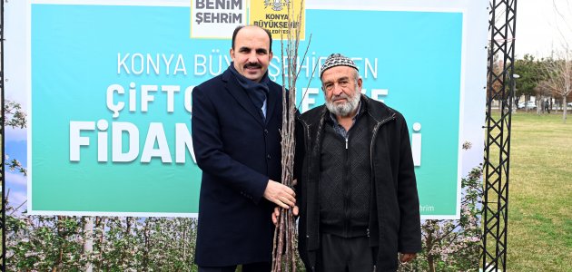 Başkan Altay: Bu Yıl 115 bin fidanı çiftçilerimizle buluşturacağız