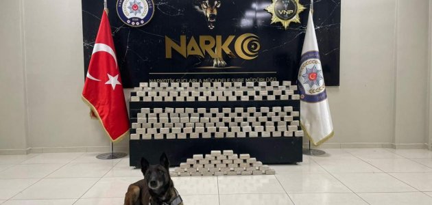 46 kilo 500 gram eroin ele geçirildi