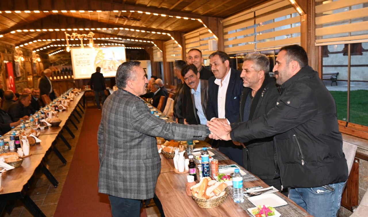 Başkan Tutal muhtarlarla bir araya geldi