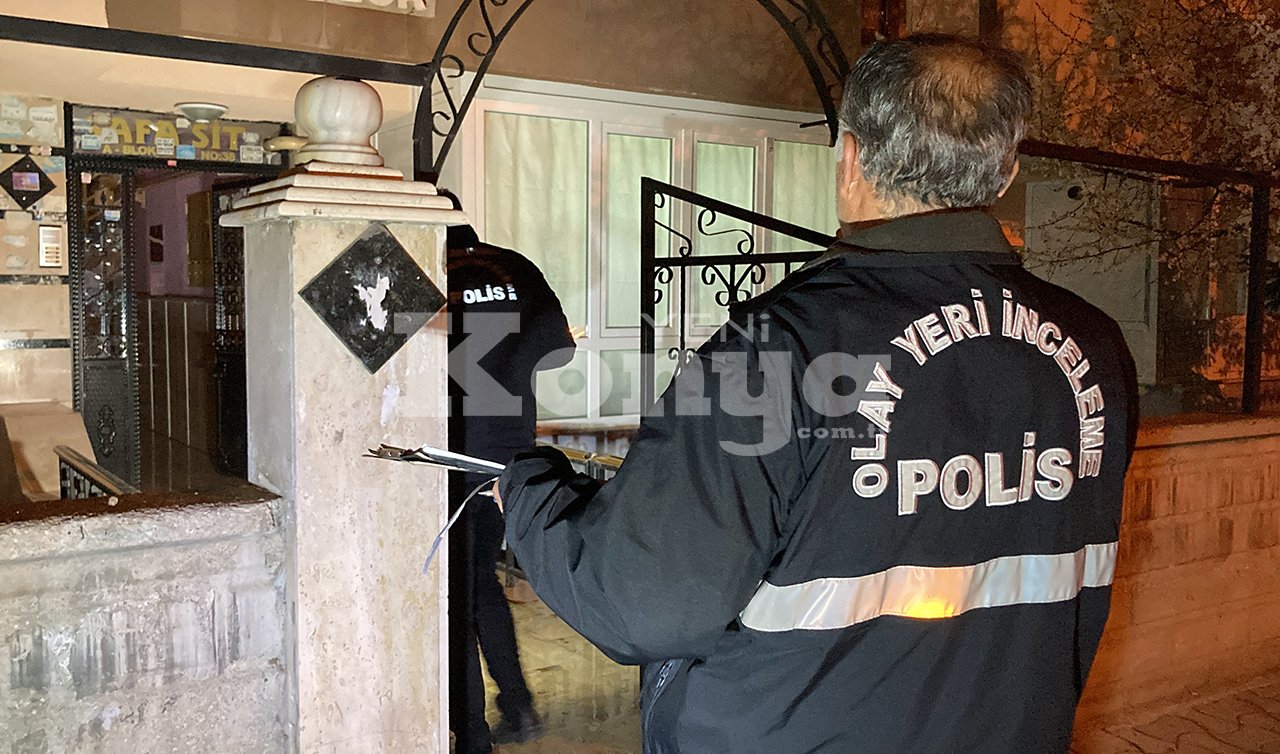   Konya’da oğlu babasını bıçakladı   