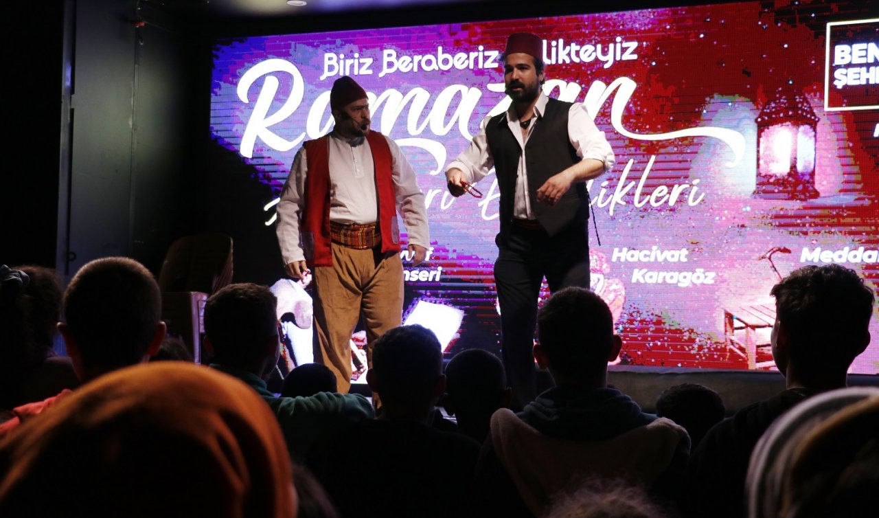Konya’da Ramazan gelenekleri Mobil Sahne ile yaşatılıyor