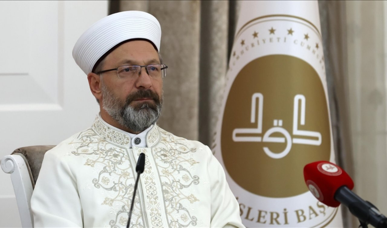 Diyanet İşleri Başkanı Ali Erbaş’tan fitre ve zekat açıklaması