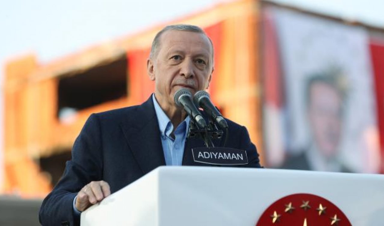 Cumhurbaşkanı Erdoğan: Devlet, deprem konutlarını hibe seviyesinde teslim ediyor