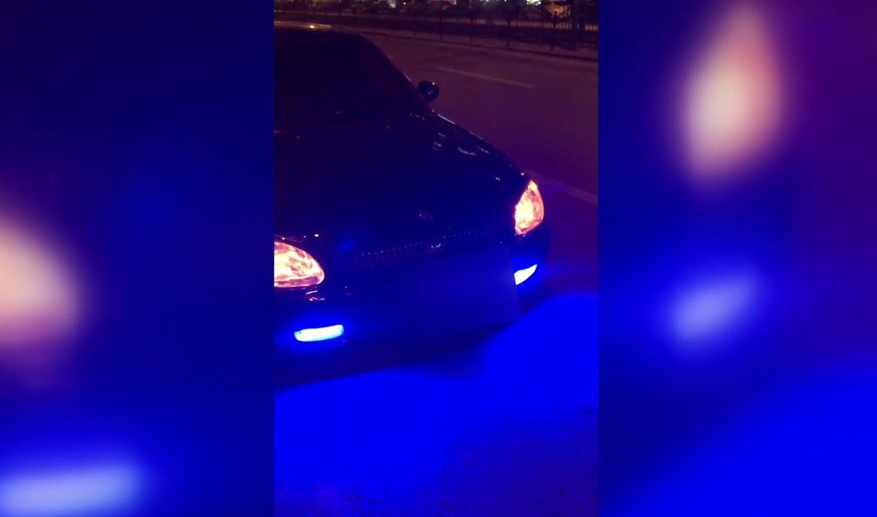 Konya’da otomobiline çakar ve siren sistemi takan sürücülere ceza