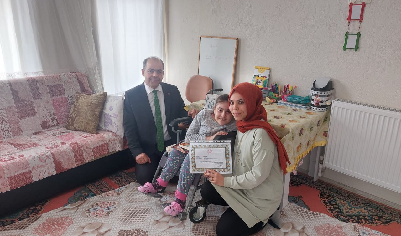 Bakan Özer’den Seydişehirli öğretmenlere teşekkür belgesi