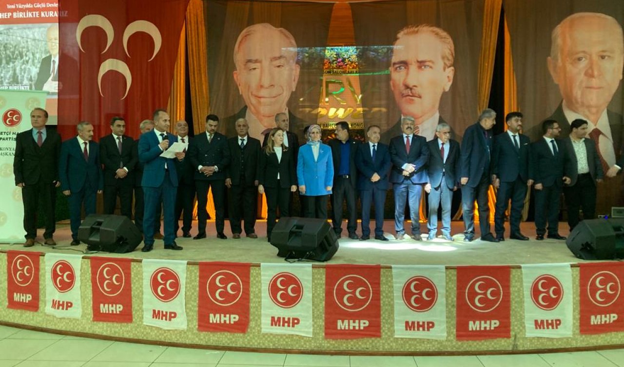 MHP Konya milletvekili aday adayları tanıtıldı