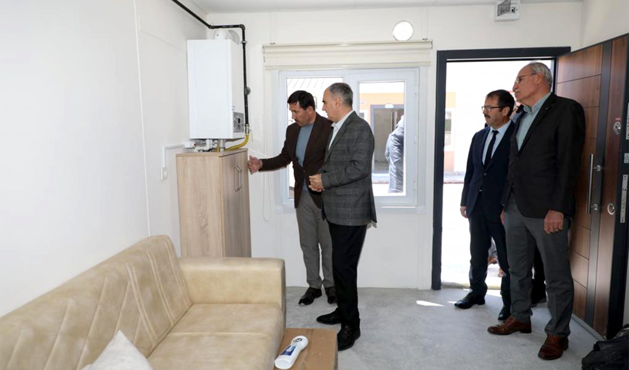 Başkan Kılca: Prefabrik evler kısa sürede ailelere tahsis edilecek 