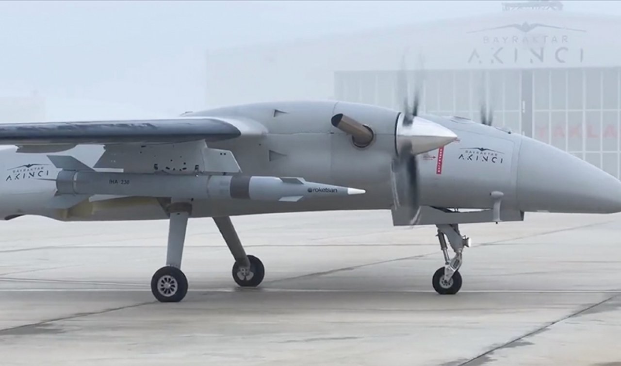 Bayraktar AKINCI İHA-230 atış testi yapıldı!