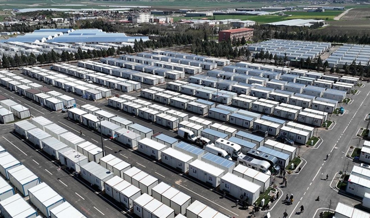 Kahramanmaraş’ta 11 bin depremzede konteynerde barınıyor