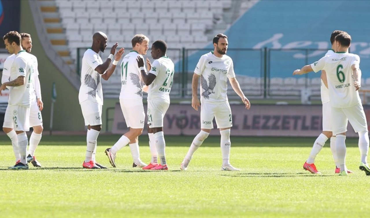 Konyaspor Ümraniyespor maçı berabere!