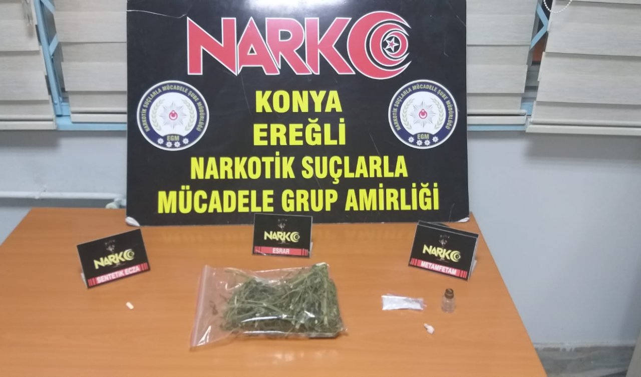 Konya’da uyuşturucu operasyonu:  11 kişi tutuklandı