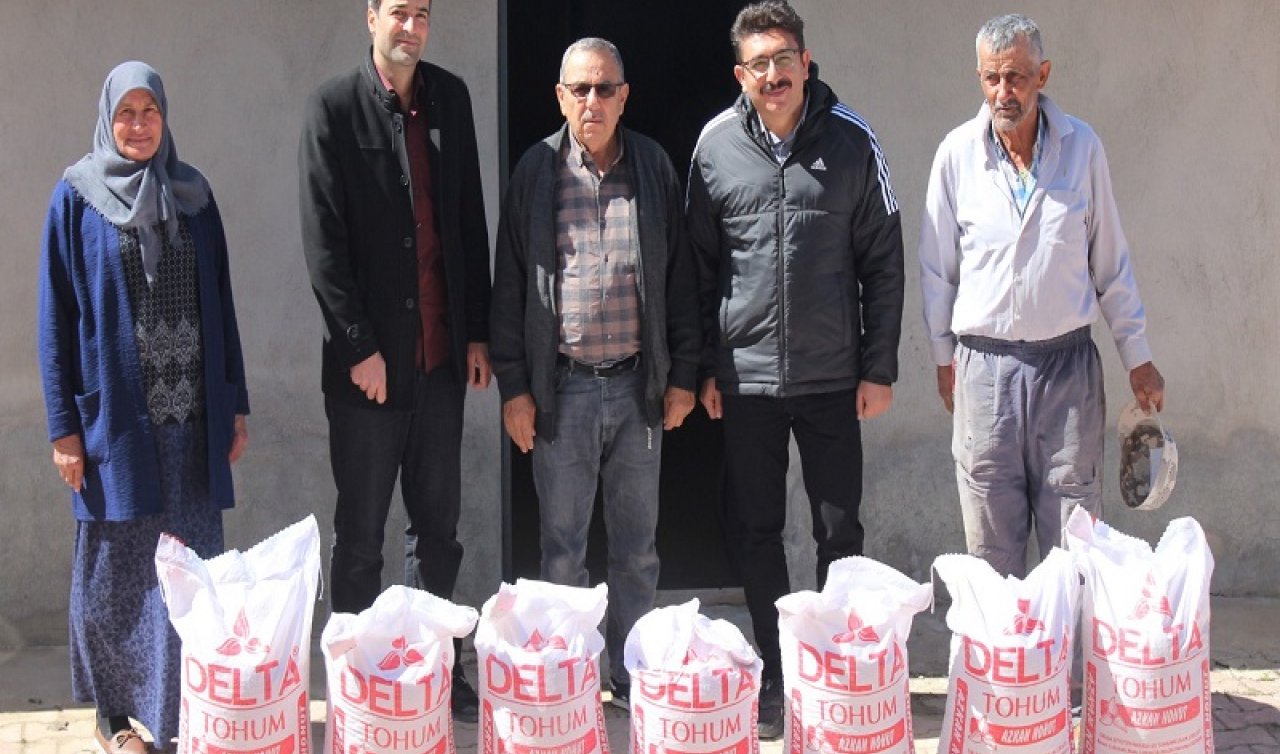 Konya’da çiftçilere sertifikalı nohut tohumu dağıtıldı