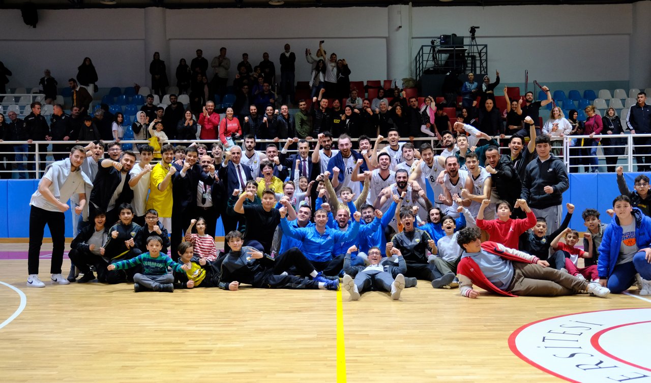 Konya Büyükşehir Belediyespor’dan Basketbolda Play-Off Sevinci