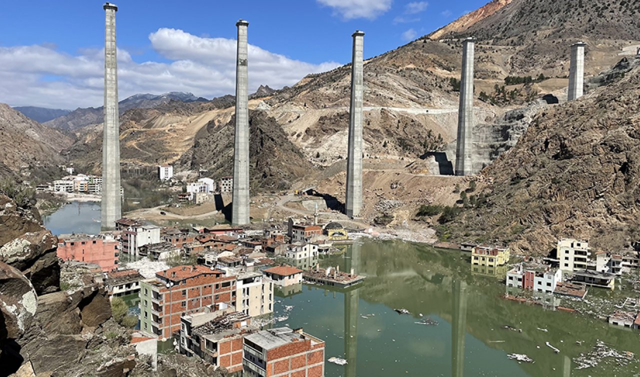 Yusufeli Barajı’nda su seviyesi 100 metreyi geçti