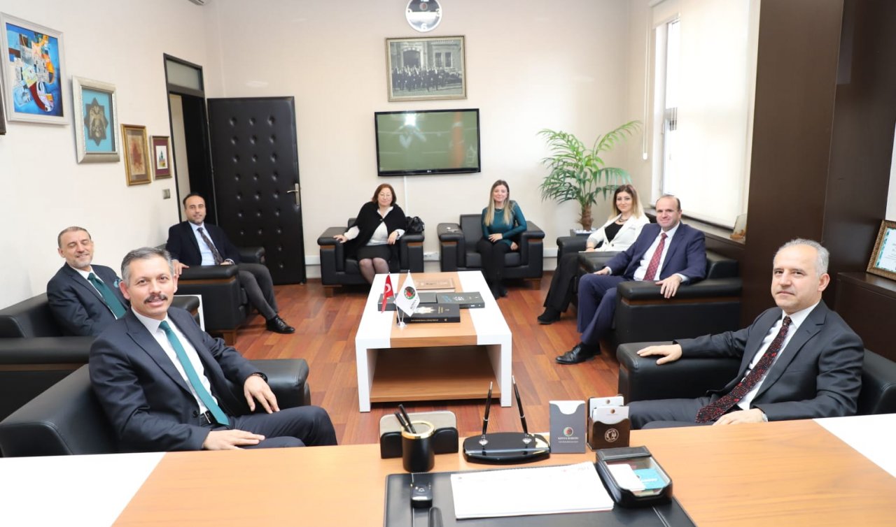Başsavcı ve Adalet Komisyonu Başkanından Konya Barosuna ziyaret