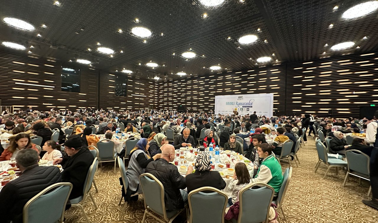 Konya’da şehit aileleri ve gaziler için iftar düzenlendi