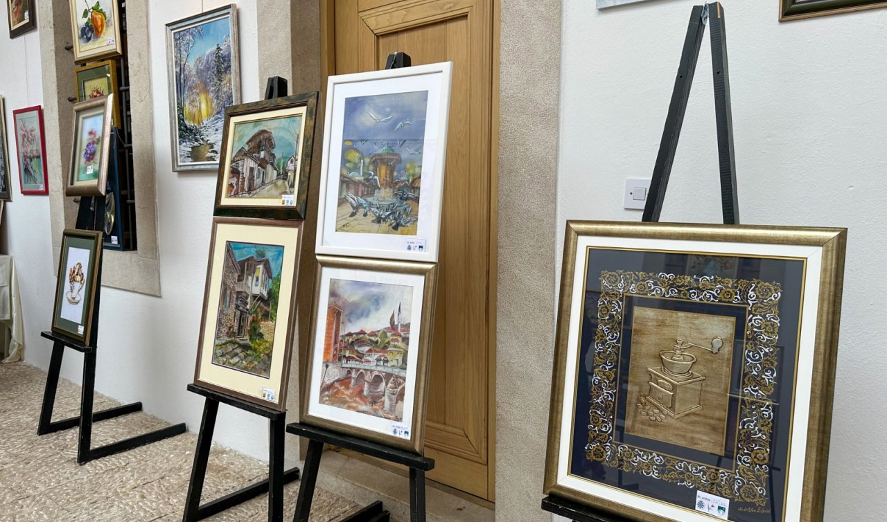 Konya Büyükşehir ve Selçuklu Belediyesi’nin katkılarıyla sergi açıldı