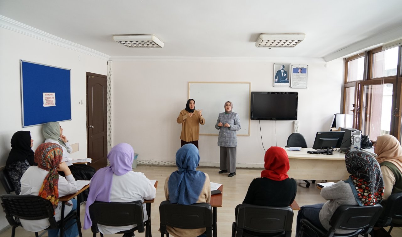 KOMEK’in engellilere yönelik kursları ilgi görüyor
