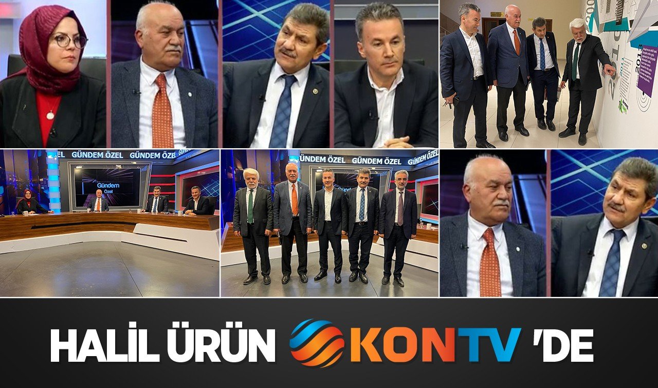 3 Halil Ürün KONTV’de 