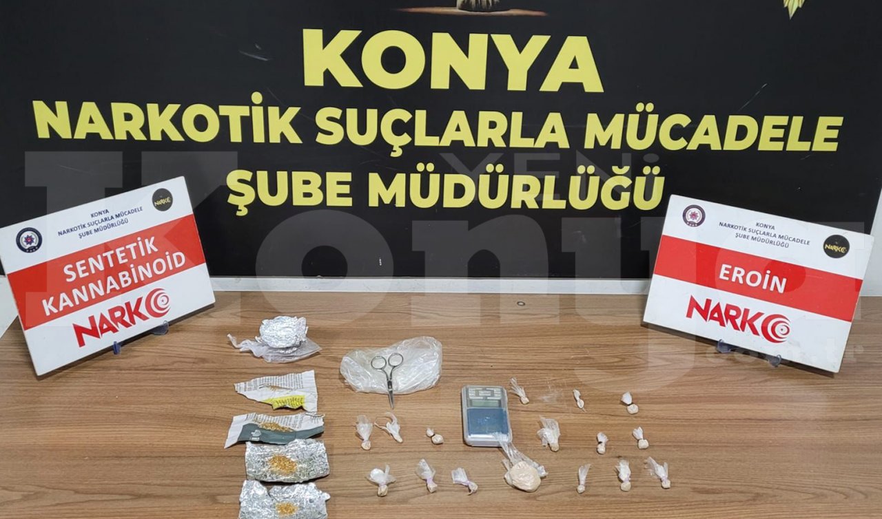 Konya’da uyuşturucuyu lağım deliğine sakladılar: 12 tutuklama 