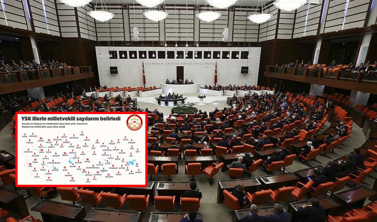 Hangi il kaç vekil çıkaracak? İşte YSK’nın belirlediği rakamlar