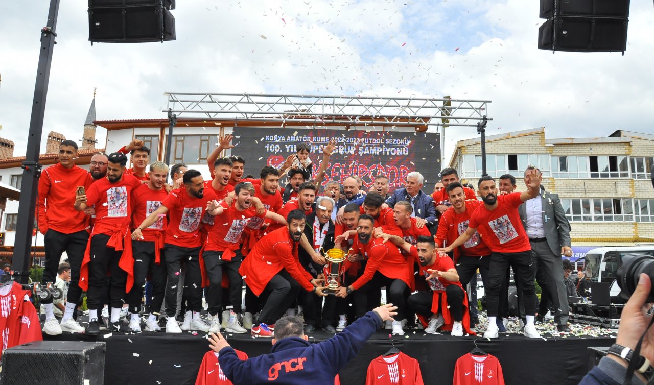 Akşehirspor şampiyonluğunu ilan etti