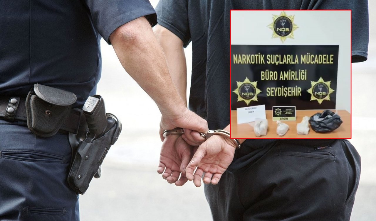 Konya’da uyuşturucu operasyonu: 1 şüpheli gözaltına alındı
