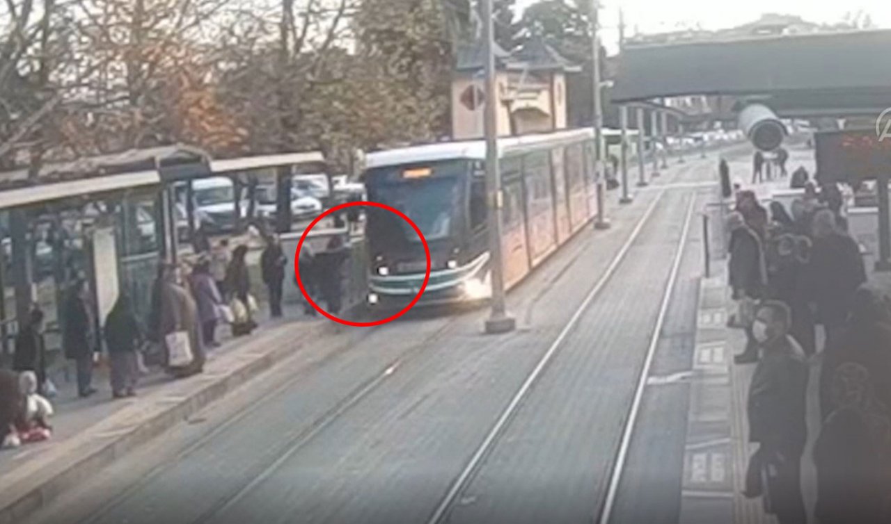 Güvenlik görevlisinin dikkatiyle son anda kurtuldu! İşte o anlar