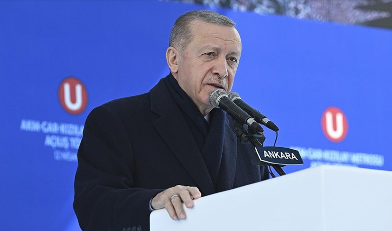 Cumhurbaşkanı Erdoğan AKM-Gar-Kızılay Metro Hattı’nın Açılış Töreni’nde konuştu