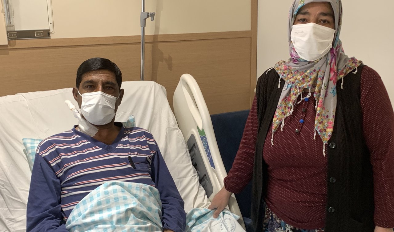 16 yıl bekledi! Konya’da böbrek nakledilen hasta bağışçıya minnettar