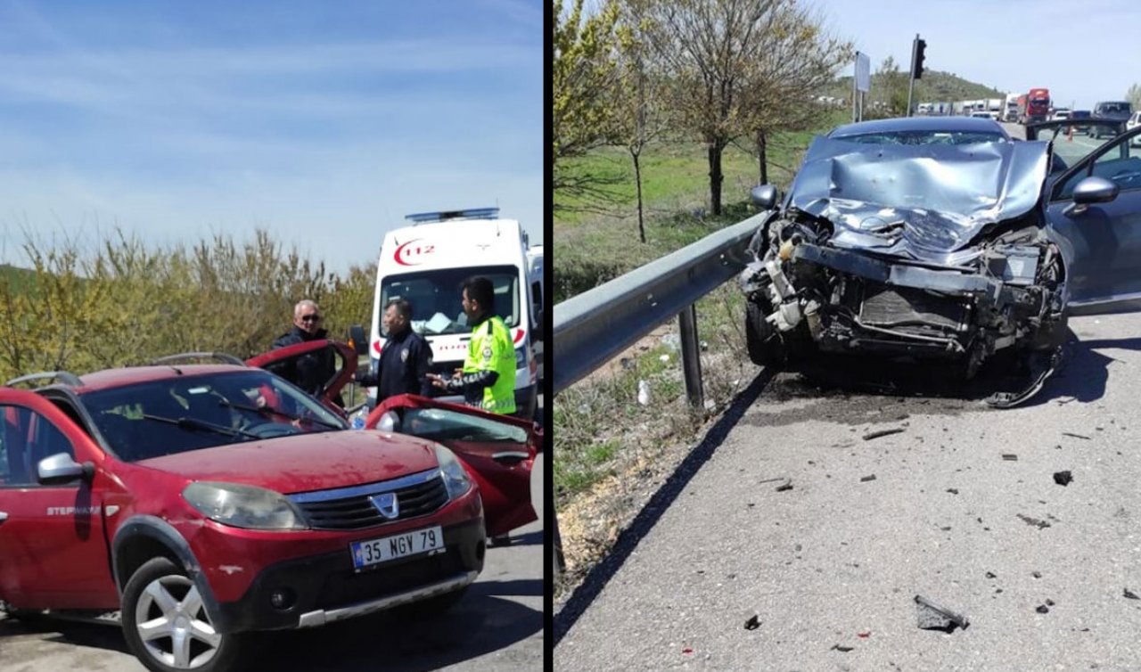 Konya’da iki otomobil çarpıştı: 1 kişi öldü