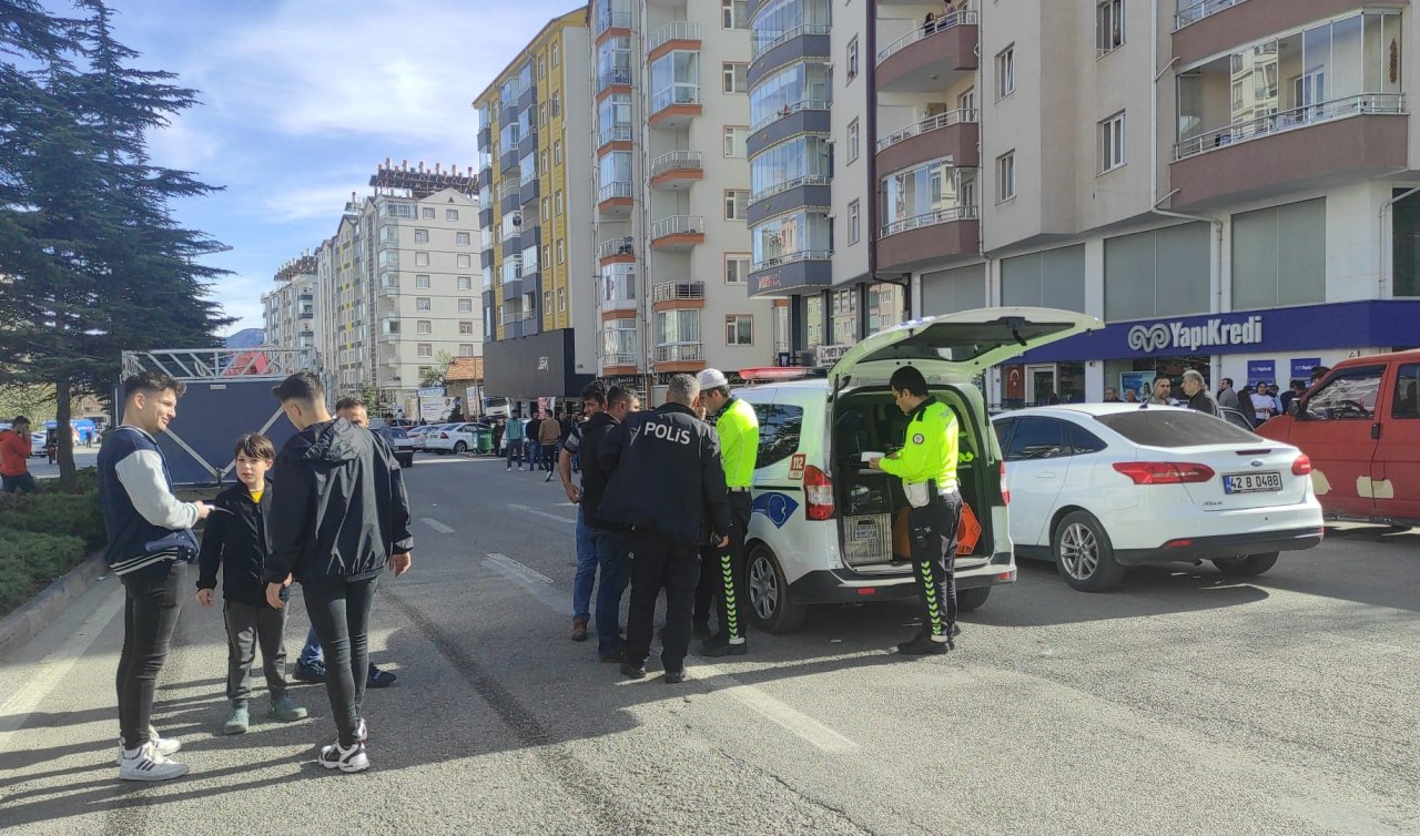 Konya’da 2 ilçede trafik kazası: 9 kişi yaralandı