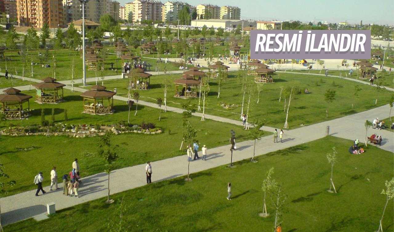 Karatay’daki bu park yenilenecek