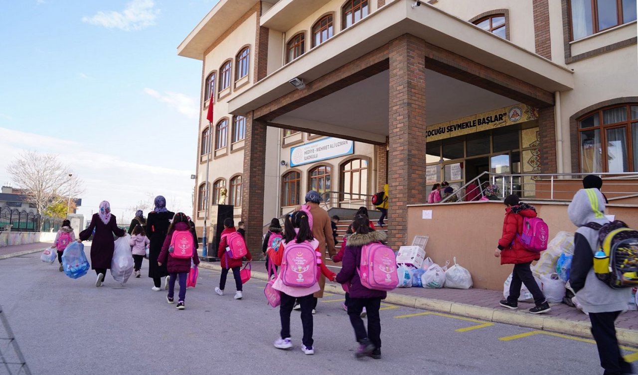 Konya’da atık toplama yarışması tamamlandı! İşte dereceye giren okullar 