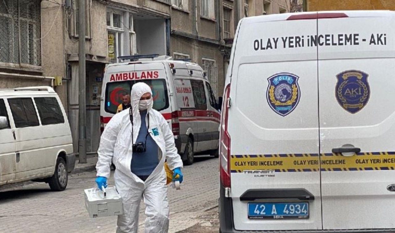 Konya’da aralarında husumet bulunan komşuların kavgası kanlı bitti!