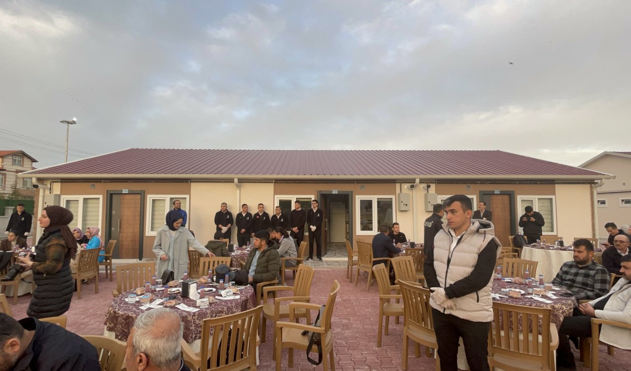 Konya’da depremzedeler için yapılan Konukevi açıldı
