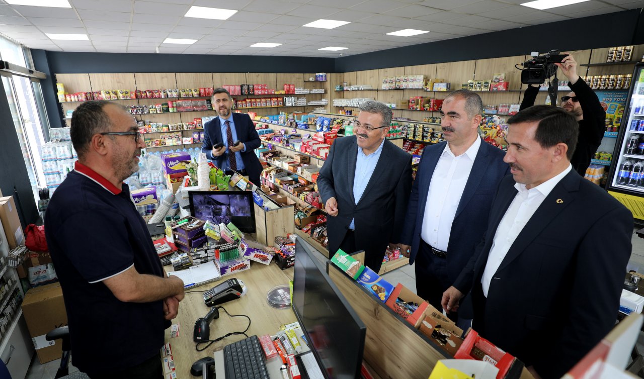BÜSAN Sanayi Sitesi’nde esnaf buluşması 