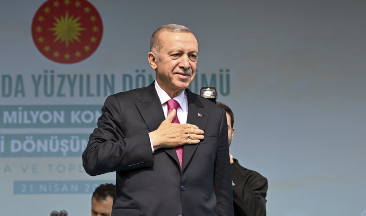 Cumhurbaşkanı Erdoğan: Kira yardım tutarını 5 bin 250 liraya yükseltiyoruz“