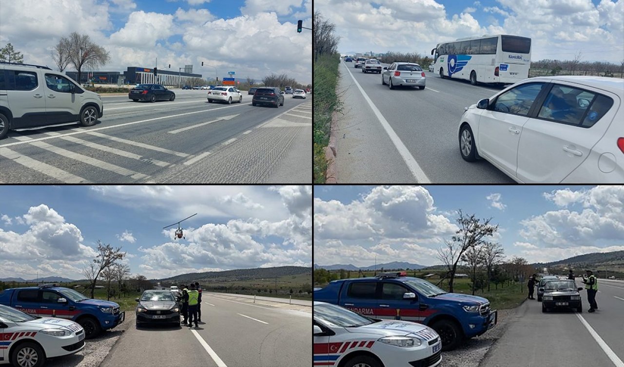 Bayram dönüşleri başladı! Konya-Ankara karayolunda yoğunluk hakim