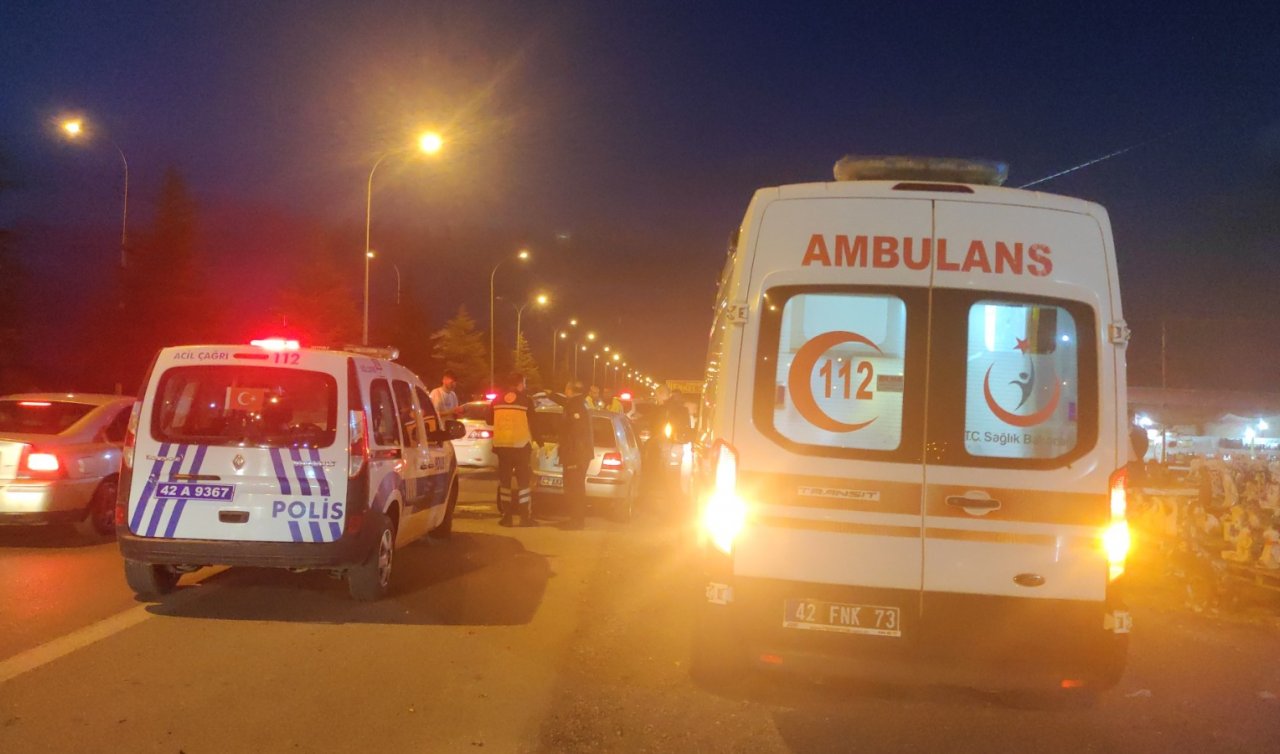 Konya’da sopalı-bıçaklı kavga! Yaralılar var
