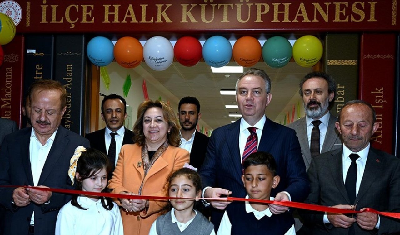 Haymana Halk Kütüphanesi hizmete girdi